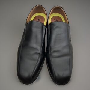 FLORSHEIM Men's Size 14 Ortholite Comfortech Black Leather Dress Shoes